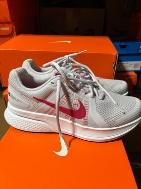 Nike Run Swift 2 Venice Pink White Running Sneakers Women Lightweight Aesthetic